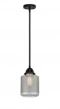 Innovations Lighting 288-1S-BK-G262 - Stanton - 1 Light - 6 inch - Matte Black - Cord hung - Mini Pendant