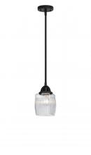 Innovations Lighting 288-1S-BK-G302 - Colton - 1 Light - 6 inch - Matte Black - Cord hung - Mini Pendant