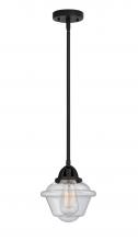 Innovations Lighting 288-1S-BK-G534 - Oxford - 1 Light - 8 inch - Matte Black - Cord hung - Mini Pendant