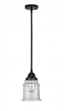 Innovations Lighting 288-1S-OB-G184 - Canton - 1 Light - 6 inch - Oil Rubbed Bronze - Cord hung - Mini Pendant