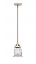 Innovations Lighting 288-1S-PN-G182S - Canton - 1 Light - 5 inch - Polished Nickel - Cord hung - Mini Pendant