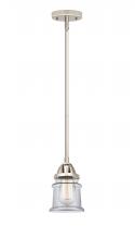 Innovations Lighting 288-1S-PN-G182S - Canton - 1 Light - 5 inch - Polished Nickel - Stem hung - Mini Pendant