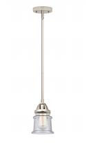 Innovations Lighting 288-1S-PN-G184S - Canton - 1 Light - 5 inch - Polished Nickel - Cord hung - Mini Pendant