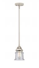 Innovations Lighting 288-1S-PN-G184S - Canton - 1 Light - 5 inch - Polished Nickel - Stem hung - Mini Pendant