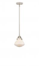 Innovations Lighting 288-1S-PN-G321 - Olean - 1 Light - 7 inch - Polished Nickel - Cord hung - Mini Pendant