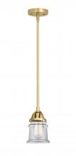 Innovations Lighting 288-1S-SG-G182S - Canton - 1 Light - 5 inch - Satin Gold - Stem hung - Mini Pendant