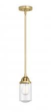Innovations Lighting 288-1S-SG-G314 - Dover - 1 Light - 5 inch - Satin Gold - Stem hung - Mini Pendant