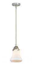 Innovations Lighting 288-1S-SN-G191 - Bellmont - 1 Light - 6 inch - Brushed Satin Nickel - Stem hung - Mini Pendant