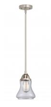 Innovations Lighting 288-1S-SN-G192 - Bellmont - 1 Light - 6 inch - Brushed Satin Nickel - Stem hung - Mini Pendant