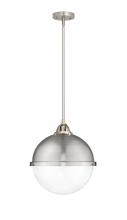 Innovations Lighting 288-1S-SN-HFS-122-SN - Hampden - 1 Light - 13 inch - Brushed Satin Nickel - Stem hung - Pendant