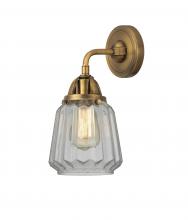 Innovations Lighting 288-1W-BB-G142 - Chatham - 1 Light - 7 inch - Brushed Brass - Sconce