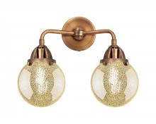 Innovations Lighting 288-2W-AC-G208-6 - Beacon - 2 Light - 14 inch - Antique Copper - Bath Vanity Light