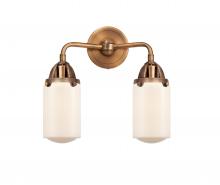 Innovations Lighting 288-2W-AC-G311 - Dover - 2 Light - 13 inch - Antique Copper - Bath Vanity Light