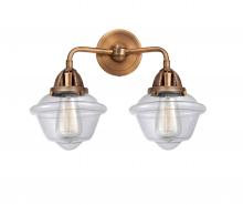 Innovations Lighting 288-2W-AC-G532 - Oxford - 2 Light - 16 inch - Antique Copper - Bath Vanity Light