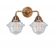 Innovations Lighting 288-2W-AC-G534 - Oxford - 2 Light - 16 inch - Antique Copper - Bath Vanity Light