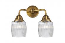 Innovations Lighting 288-2W-BB-G302 - Colton - 2 Light - 14 inch - Brushed Brass - Bath Vanity Light