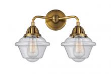 Innovations Lighting 288-2W-BB-G534 - Oxford - 2 Light - 16 inch - Brushed Brass - Bath Vanity Light