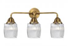 Innovations Lighting 288-3W-BB-G302 - Colton - 3 Light - 24 inch - Brushed Brass - Bath Vanity Light