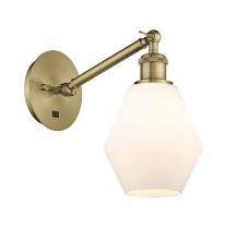 Innovations Lighting 317-1W-AB-G651-6 - Cindyrella - 1 Light - 6 inch - Antique Brass - Adjustable Sconce