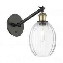 Innovations Lighting 317-1W-BAB-G459-6CL - Preston Bulb - 1 Light - 6 inch - Black Antique Brass - Sconce