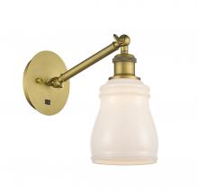 Innovations Lighting 317-1W-BB-G391 - Ellery - 1 Light - 5 inch - Brushed Brass - Sconce