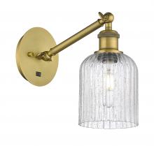 Innovations Lighting 317-1W-BB-G559-5SDY - Bridal Veil - 1 Light - 5 inch - Brushed Brass - Adjustable Sconce