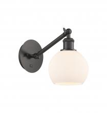 Innovations Lighting 317-1W-OB-G121-6 - Athens - 1 Light - 6 inch - Oil Rubbed Bronze - Adjustable Sconce
