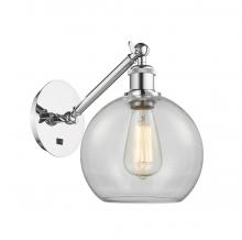 Innovations Lighting 317-1W-PC-G122-8 - Athens - 1 Light - 8 inch - Polished Chrome - Adjustable Sconce