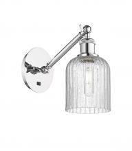 Innovations Lighting 317-1W-PC-G559-5SDY - Bridal Veil - 1 Light - 5 inch - Polished Chrome - Adjustable Sconce