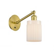 Innovations Lighting 317-1W-SG-G341 - Hadley - 1 Light - 5 inch - Satin Gold - Adjustable Sconce