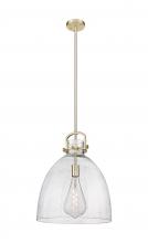 Innovations Lighting 410-1SL-CB-G412-16SDY - Newton Bell - 1 Light - 16 inch - Champagne Bronze - Pendant