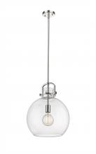 Innovations Lighting 410-1SL-PN-G410-14CL - Newton Sphere - 1 Light - 14 inch - Polished Nickel - Multi Pendant