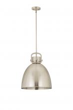 Innovations Lighting 410-1SL-SN-M412-14SN - Newton Sphere - 1 Light - 14 inch - Satin Nickel - Multi Pendant