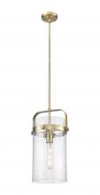 Innovations Lighting 413-1SM-BB-G413-1S-8SDY - Pilaster - 1 Light - 8 inch - Brushed Brass - Pendant