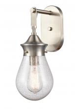 Innovations Lighting 414-1W-SN-G4144-6 - Genesis - 1 Light - 6 inch - Satin Nickel - Bath Vanity Light