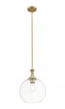 Innovations Lighting 415-1SR-BB-G122-12 - Astor - 1 Light - 12 inch - Brushed Brass - Mini Pendant