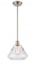 Innovations Lighting 422-1S-SN-10SDY - Luna - 1 Light - 11 inch - Satin Nickel - Mini Pendant
