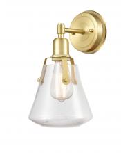 Innovations Lighting 422-1W-SB-G4222-7 - Luna - 1 Light - 7 inch - Satin Brass - Bath Vanity Light
