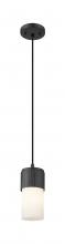 Innovations Lighting 428-1P-BK-G428-7WH - Bolivar - 1 Light - 5 inch - Matte Black - Pendant