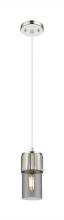 Innovations Lighting 428-1P-PN-G428-7SM - Bolivar - 1 Light - 5 inch - Polished Nickel - Pendant