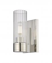 Innovations Lighting 429-1W-PN-G429-8CL - Empire - 1 Light - 5 inch - Polished Nickel - Sconce