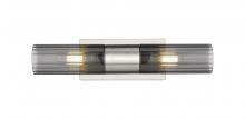 Innovations Lighting 429-2WL-SN-G429-8SM - Empire - 2 Light - 5 inch - Satin Nickel - Bath Vanity Light
