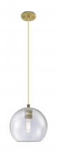 Innovations Lighting 434-1P-BB-G124-8 - Crown Point - 1 Light - 8 inch - Brushed Brass - Pendant