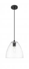 Innovations Lighting 434-1P-BK-GBD-92 - Crown Point - 1 Light - 9 inch - Matte Black - Pendant