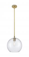 Innovations Lighting 434-1S-BB-G124-10 - Crown Point - 1 Light - 10 inch - Brushed Brass - Pendant