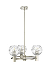 Innovations Lighting 434-3CR-PN-G1213-6CL - Crown Point - 3 Light - 20 inch - Polished Nickel - Pendant