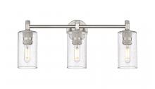 Innovations Lighting 434-3W-SN-G434-7SDY - Crown Point - 3 Light - 24 inch - Satin Nickel - Bath Vanity Light