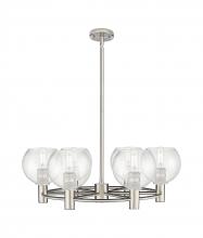 Innovations Lighting 434-6CR-SN-G124-6 - Crown Point - 6 Light - 26 inch - Satin Nickel - Chandelier