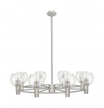 Innovations Lighting 434-8CR-SN-G122-6 - Crown Point - 8 Light - 36 inch - Satin Nickel - Chandelier