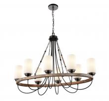 Innovations Lighting 442-8CR-BK-G4421 - Paladin - 8 Light - 39 inch - Matte Black - Chain Hung - Chandelier